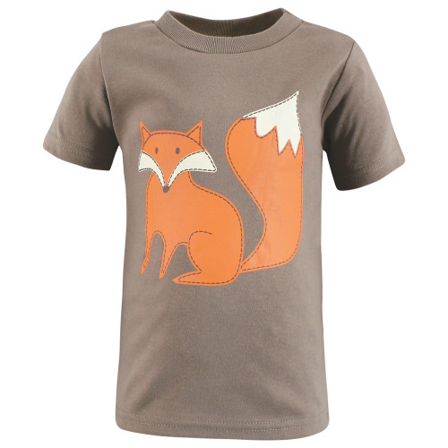 Hudson Baby Short Sleeve T-Shirts, Woodland