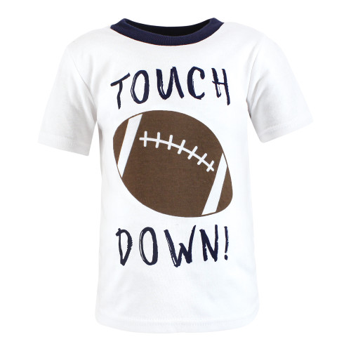 Hudson Baby Short Sleeve T-Shirts, Football