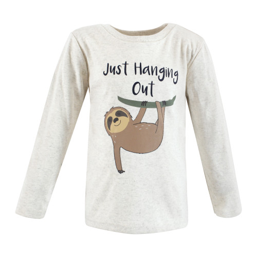 Hudson Baby Long Sleeve T-Shirts, Cool Safari