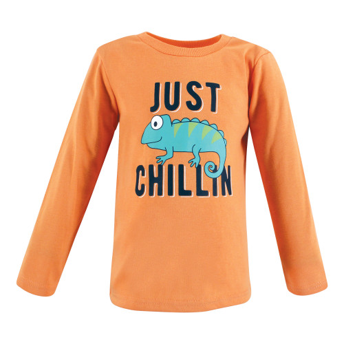 Hudson Baby Long Sleeve T-Shirts, Cool Safari