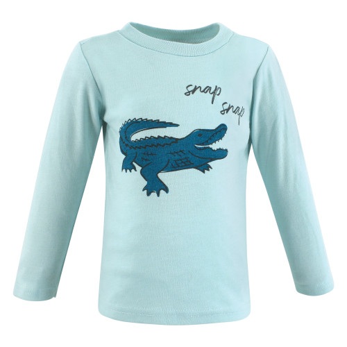 Hudson Baby Long Sleeve T-Shirts, Safari Adventure
