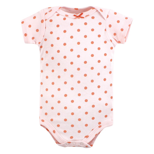 Hudson Baby Cotton Bodysuits, Fall Squirrel