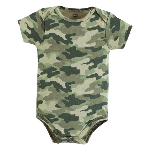 Hudson Baby Cotton Bodysuits, Into The Woods Prints