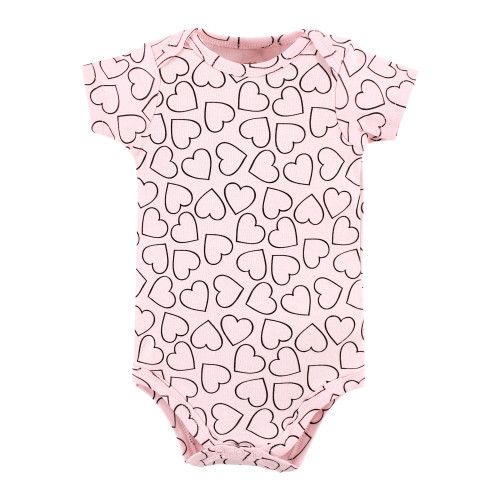 Hudson Baby Cotton Bodysuits, Girl Mommy 5Pk