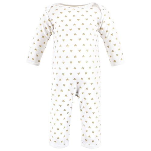 Hudson Baby Cotton Coveralls, Girl Daddy