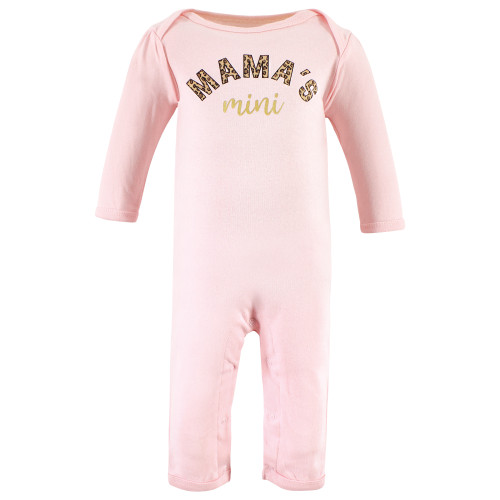 Hudson Baby Cotton Coveralls, Leopard Mamas Mini