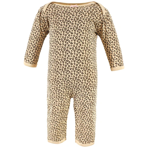 Hudson Baby Cotton Coveralls, Leopard Mamas Mini