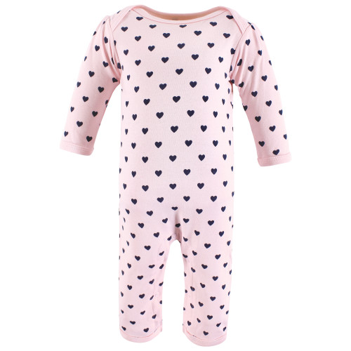 Hudson Baby Cotton Coveralls, Love At First Sight