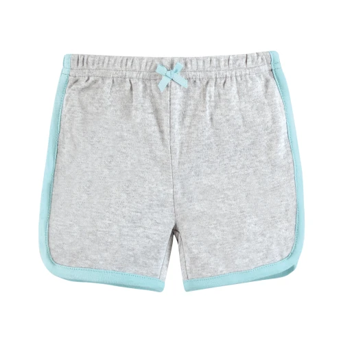 Hudson Baby Shorts Bottoms 4-Pack, Coral