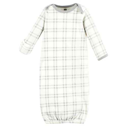Hudson Baby Cotton Gowns, Forest Animals