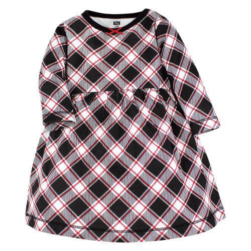 Hudson Baby Cotton Dresses, Winter Bear