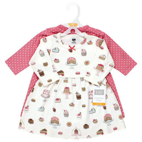 Hudson Baby Cotton Dresses, Sweet Bakery