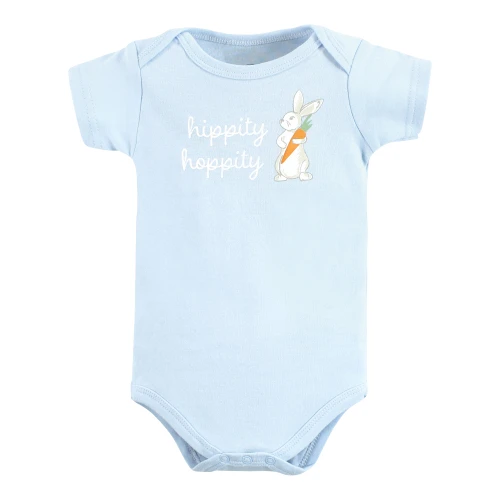 Hudson Baby Cotton Bodysuits, Carrot Patch Truck