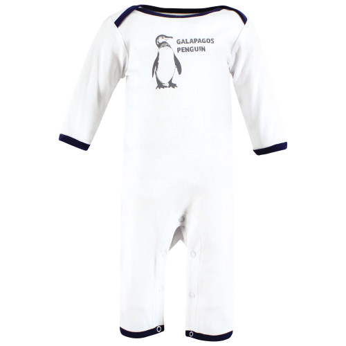 Touched by Nature Organic Cotton Coveralls, Endangered Polar Bear