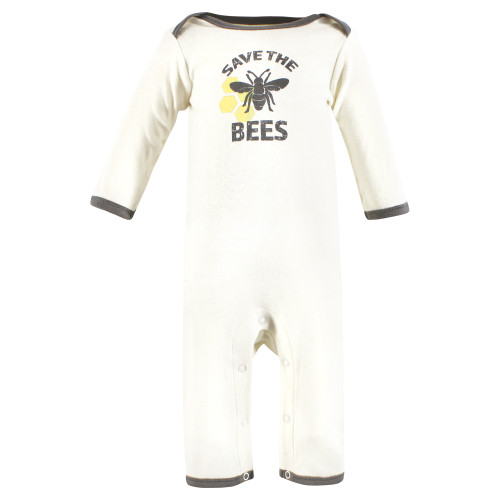 Touched by Nature Organic Cotton Coveralls, Save The Bees