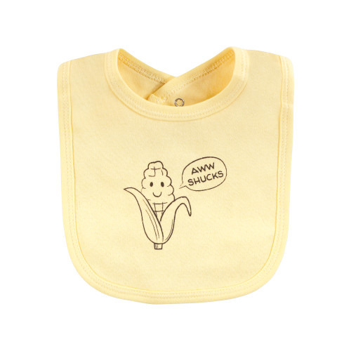 Touched by Nature Organic Cotton Bibs, Peas And Thank You