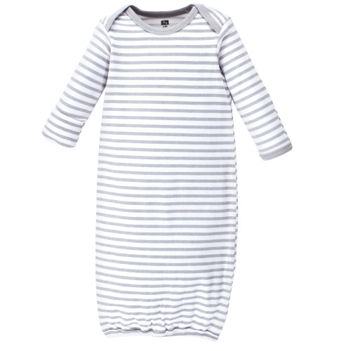 Hudson Baby Boy Cotton Gowns, Whales Anchor, Preemie/Newborn