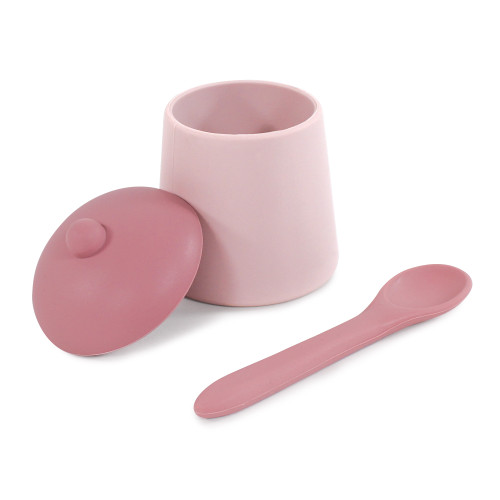 Hudson Baby Silicone Toy Tea Set, Pink