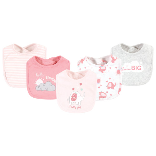 Luvable Friends Layette Gift Cube, Girl Basic Elephant
