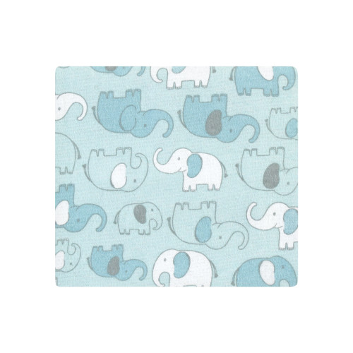 Hudson Baby Cotton Flannel Receiving Blankets, Boy New Elephant