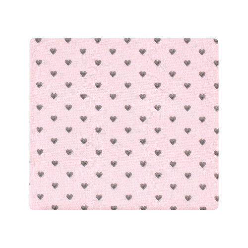 Hudson Baby Cotton Flannel Receiving Blankets, Farm Friends Pink