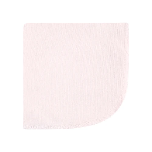 Hudson Baby Flannel Cotton Washcloths, Girl New Elephant 10-Pack