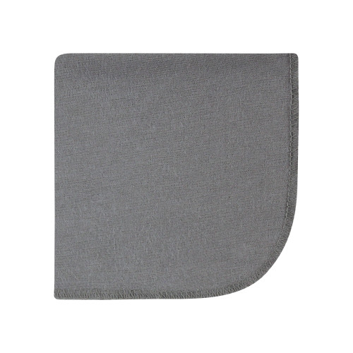 Hudson Baby Flannel Cotton Washcloths, Farm Friends Grey 12-Pack