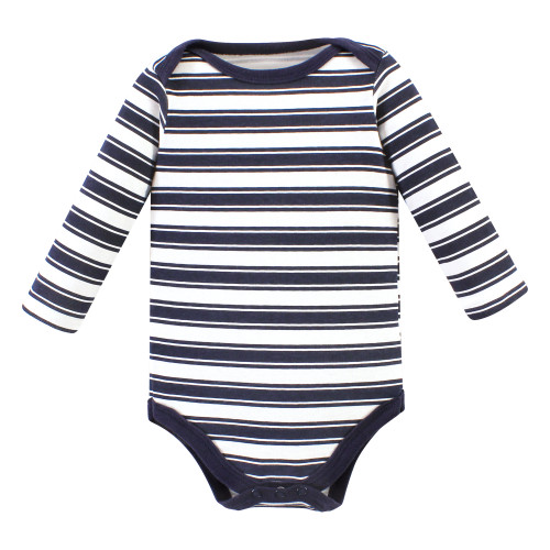 Hudson Baby Cotton Long-Sleeve Bodysuits, Boy Daddy 3-Pack