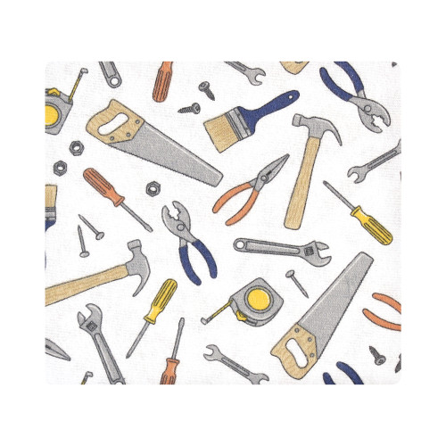 Hudson Baby Cotton Flannel Receiving Blankets Bundle, Construction Work