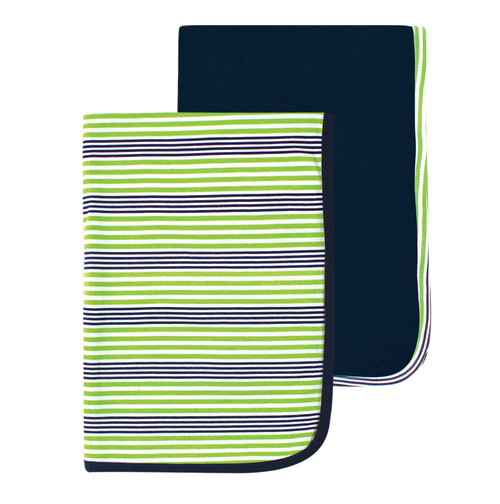Yoga Sprout Cotton Swaddle Blankets, Turtle