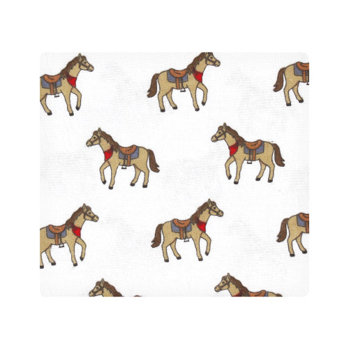 Hudson Baby Cotton Flannel Receiving Blankets Bundle, Cowboy