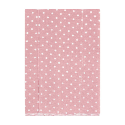 Hudson Baby Cotton Flannel Burp Cloths, Blush Navy Floral 7-Pack