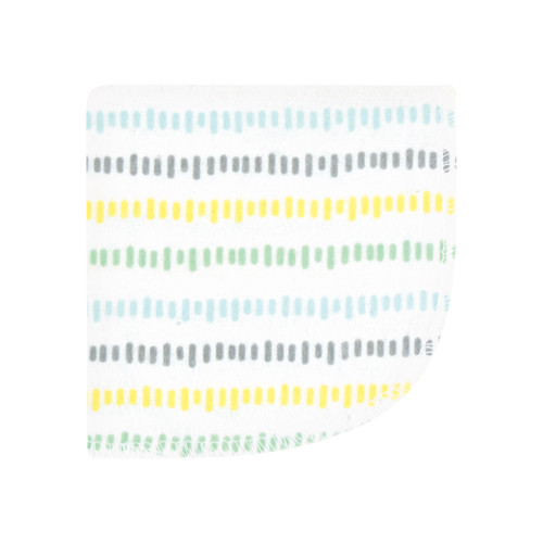 Hudson Baby Flannel Cotton Washcloths, Neutral New Elephant 12Pk