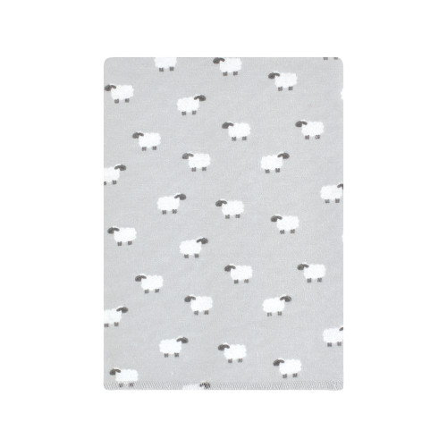 Hudson Baby Cotton Flannel Burp Cloths Bundle, Cute Farm