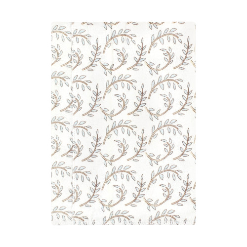 Hudson Baby Cotton Flannel Burp Cloths, Girl Woodland Pals