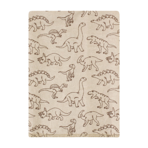 Hudson Baby Cotton Flannel Burp Cloths Bundle, Dinosaur Adventures