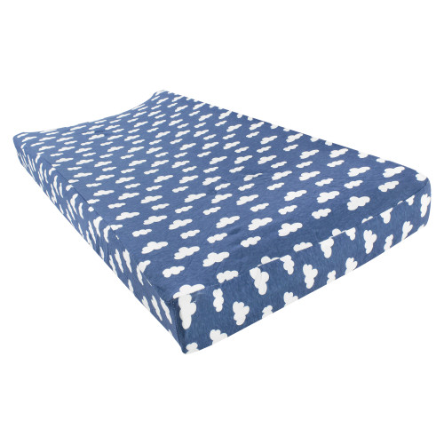 Hudson Baby Cotton Changing Pad Cover, Boy Farm Animals