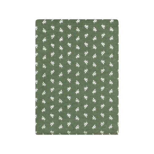 Hudson Baby Cotton Flannel Burp Cloths Bundle, Eucalyptus