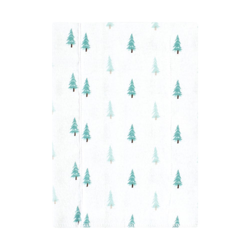 Hudson Baby Cotton Flannel Burp Cloths, Neutral Woodland Pals 7-Pack