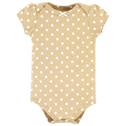 Hudson Baby Cotton Bodysuits, Thankful Floral