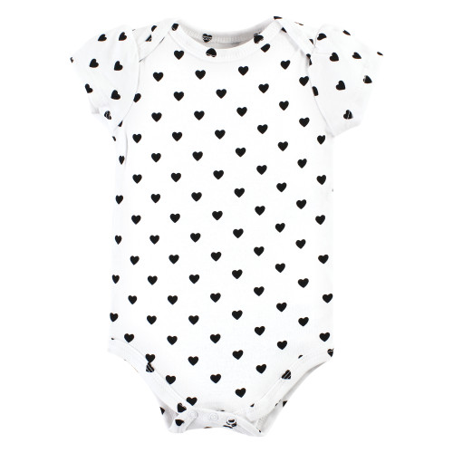 Hudson Baby Cotton Bodysuits, Mama Heart