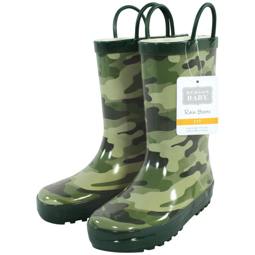 Hudson Baby Rain Boots, Camo