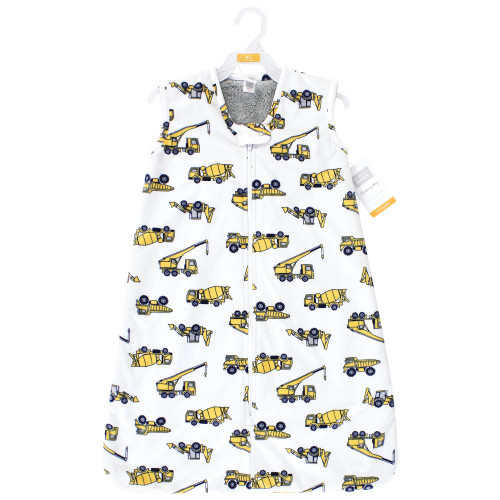 Hudson Baby Plush Faux Fur Sleeping Bag, Wearable Blanket, Construction