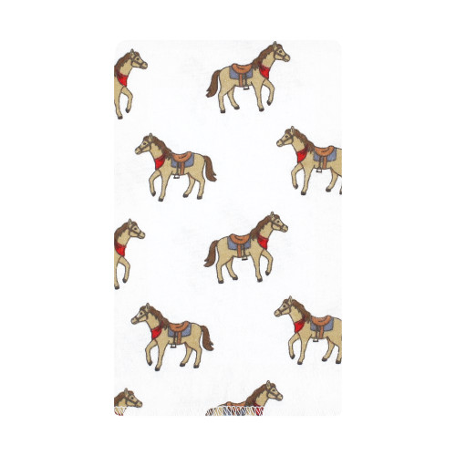 Hudson Baby Cotton Flannel Burp Cloths, Cowboy 10-Pack
