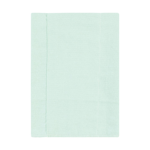 Hudson Baby Cotton Flannel Burp Cloths, Eucalyptus 7-Pack