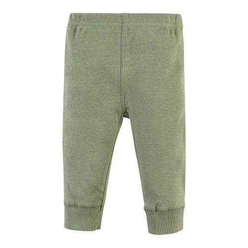 Hudson Baby Cotton Bodysuit, Pant and Shoe Set, Going On Safari Short Sleeve