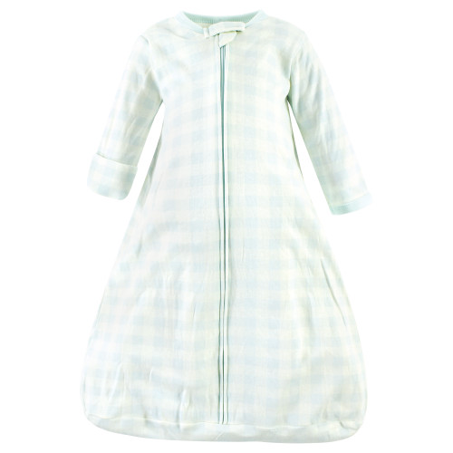 Hudson Baby Cotton Long-Sleeve Wearable Sleeping Bag, Sack, Blanket, Girl Woodland Pals Long Sleeve