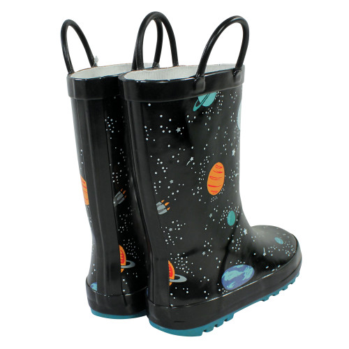 Hudson Baby Rain Boots, Space