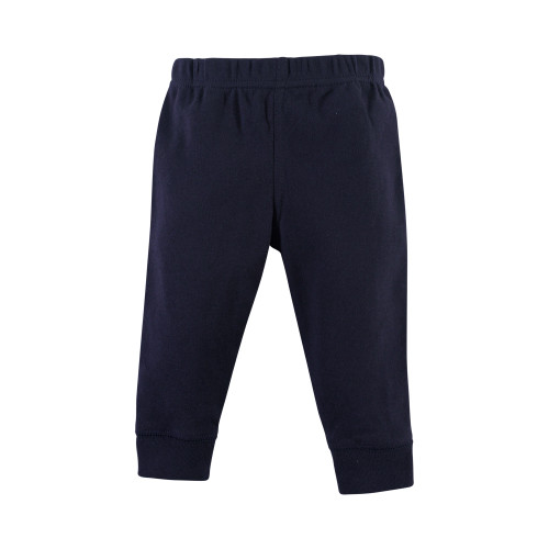 Hudson Baby Cotton Bodysuit and Pant Set, Boy Daddy Long Sleeve