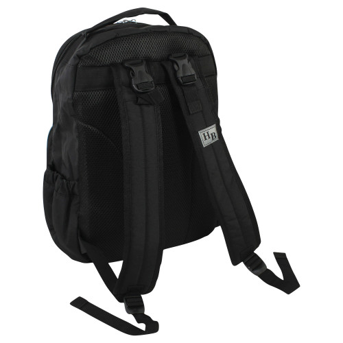 Hudson Baby Premium Diaper Bag Backpack and Changing Pad, Black Gray